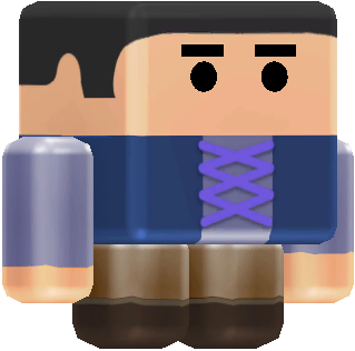 Blue Villager